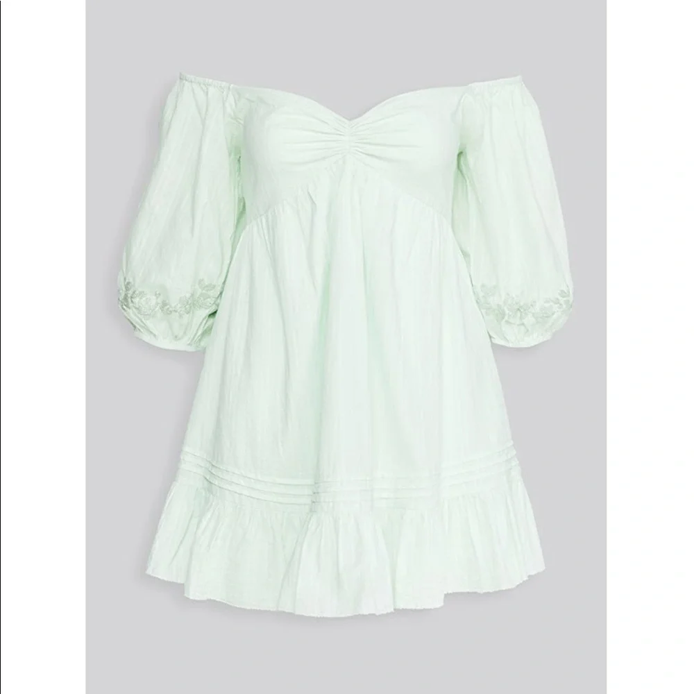 Cleobella shudi mini dress in mint size XS - Picture 4 of 5
